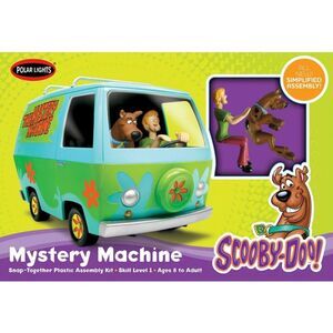 ScoobyDoo Mystery Machine Snap Polar Lights Model Kit  COLLECTIBLES